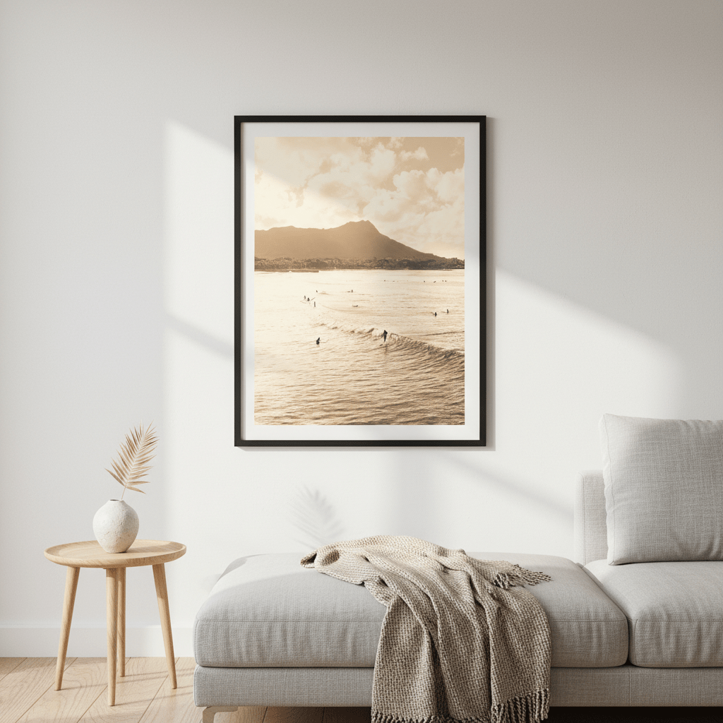 Aged Waikiki by Richard Podgurski wall - art - picture - poster