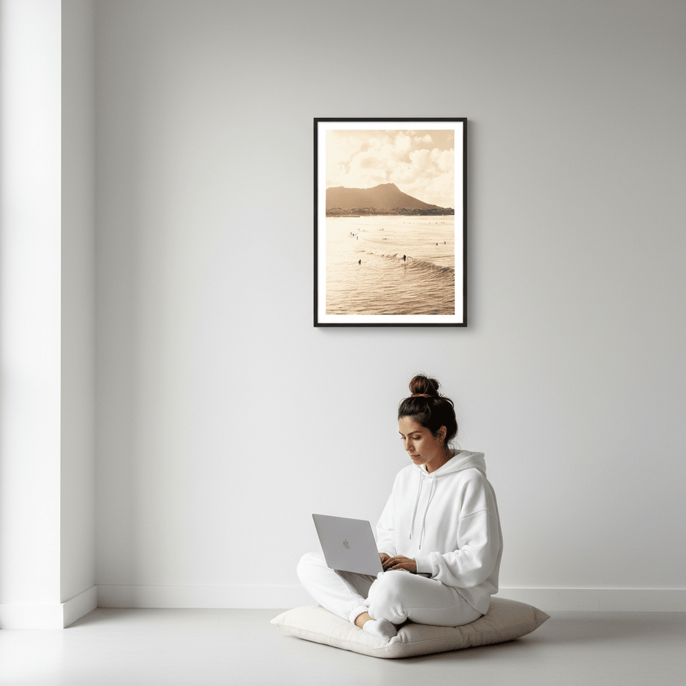 Aged Waikiki by Richard Podgurski wall - art - picture - poster