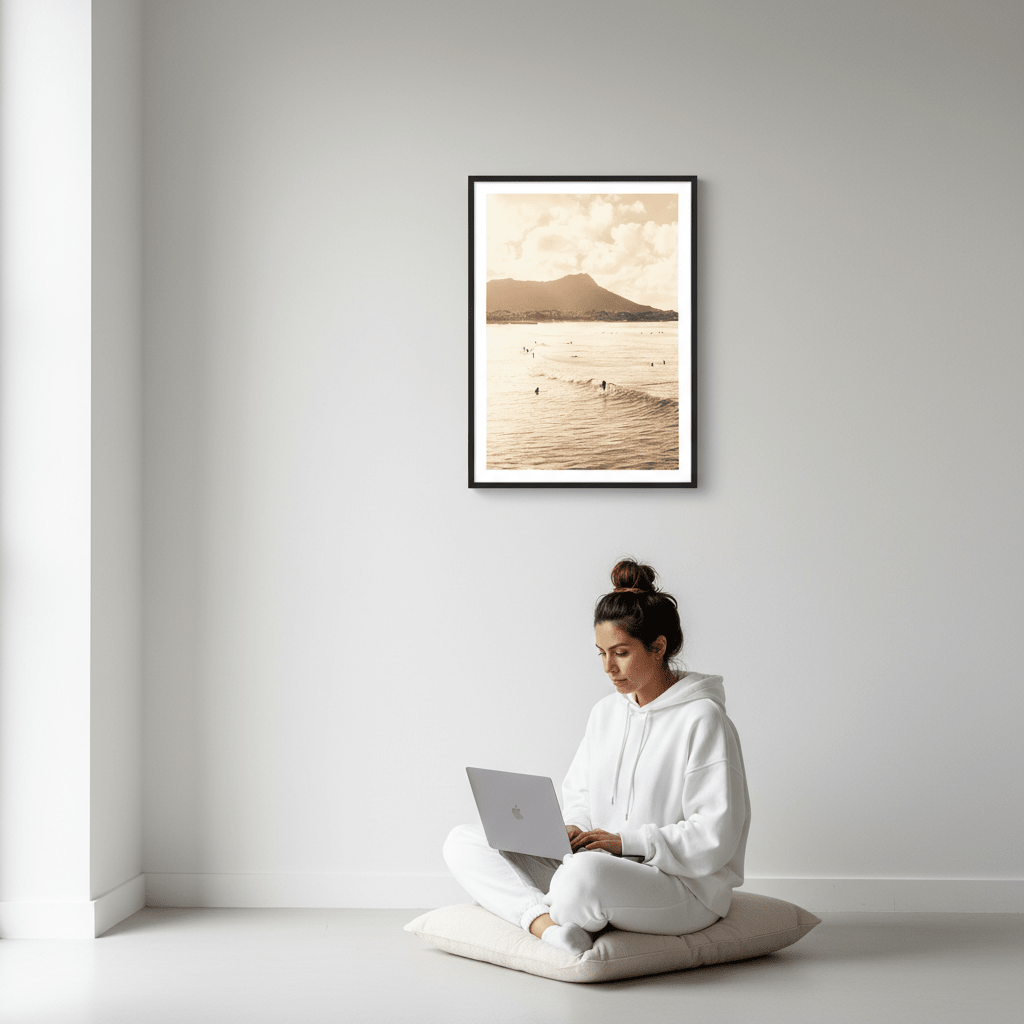 Aged Waikiki by Richard Podgurski wall - art - picture - poster