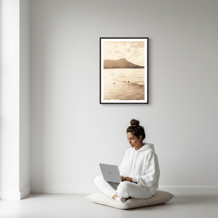 Aged Waikiki by Richard Podgurski wall - art - picture - poster