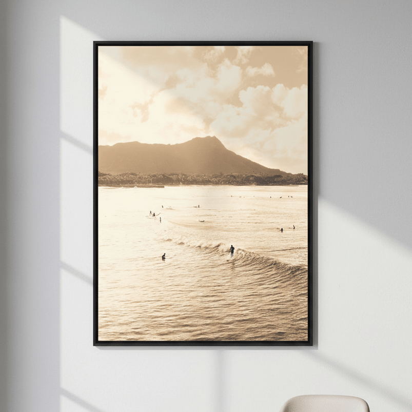 Aged Waikiki by Richard Podgurski wall - art - picture - poster