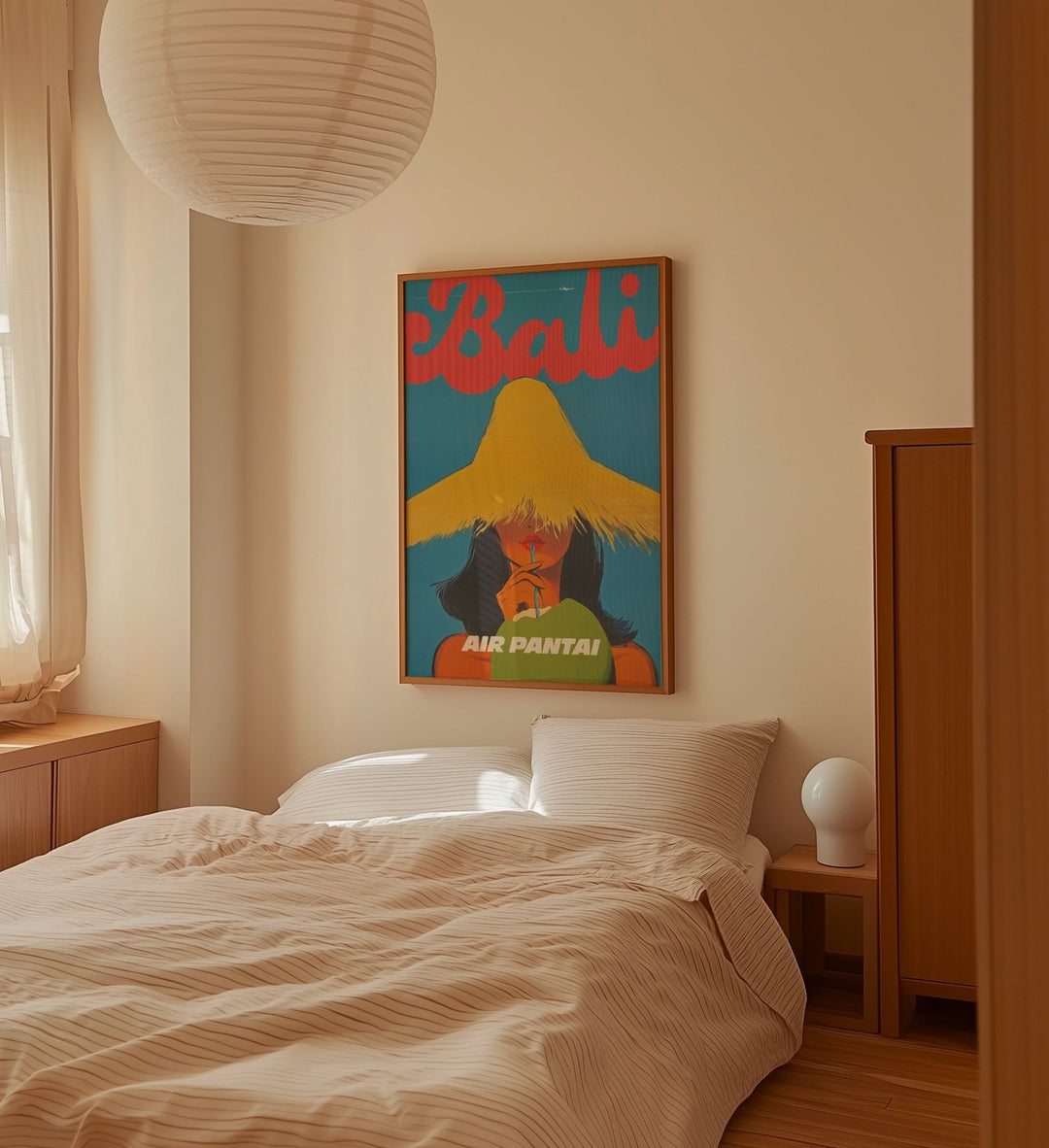 Air Pantai Posteria by La Posteria Bali wall - art - picture - poster