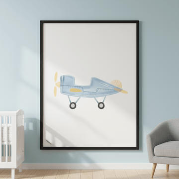 Airplane by Menina Lisboa wall - art - picture - poster