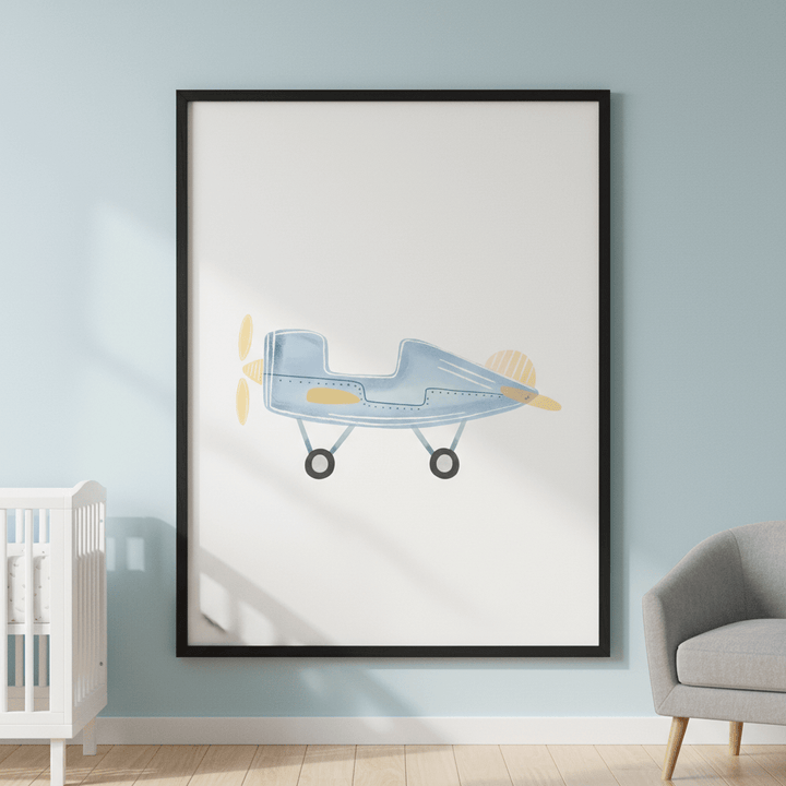 Airplane by Menina Lisboa wall - art - picture - poster
