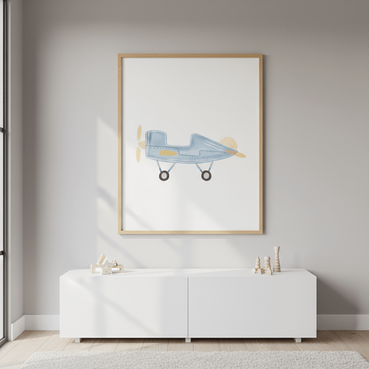 Airplane by Menina Lisboa wall - art - picture - poster