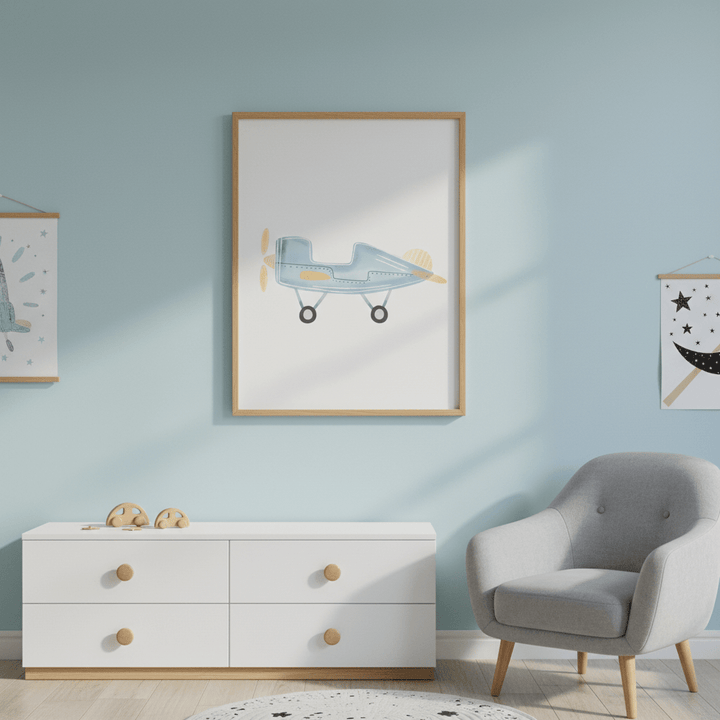 Airplane by Menina Lisboa wall - art - picture - poster