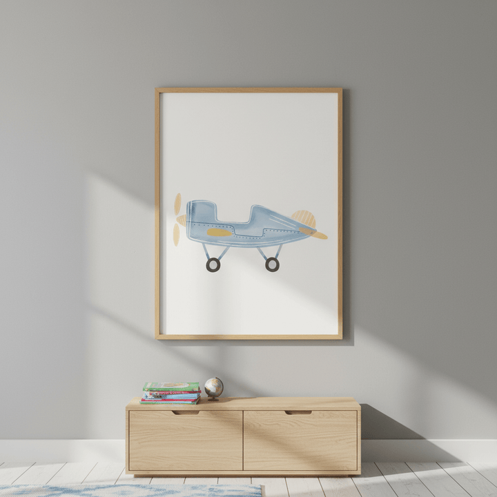 Airplane by Menina Lisboa wall - art - picture - poster
