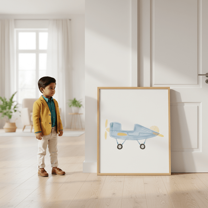 Airplane by Menina Lisboa wall - art - picture - poster