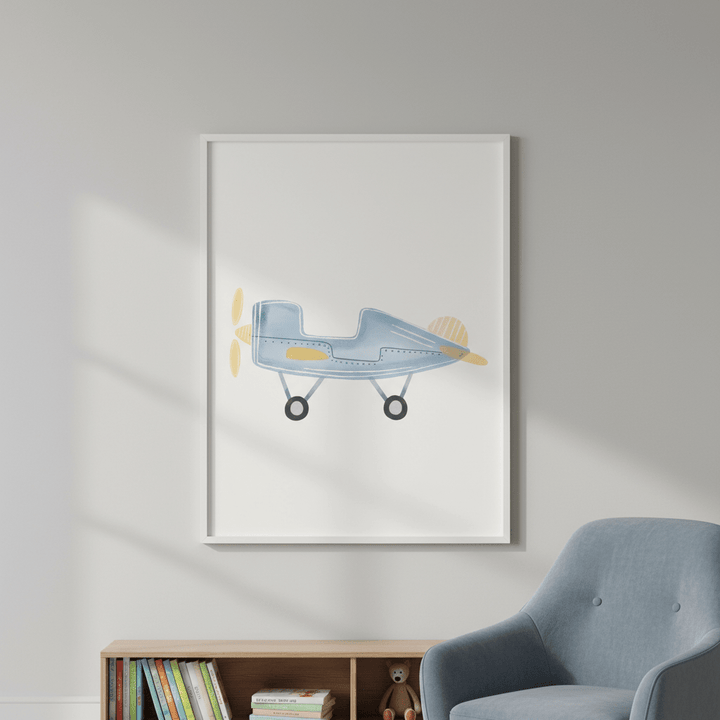 Airplane by Menina Lisboa wall - art - picture - poster