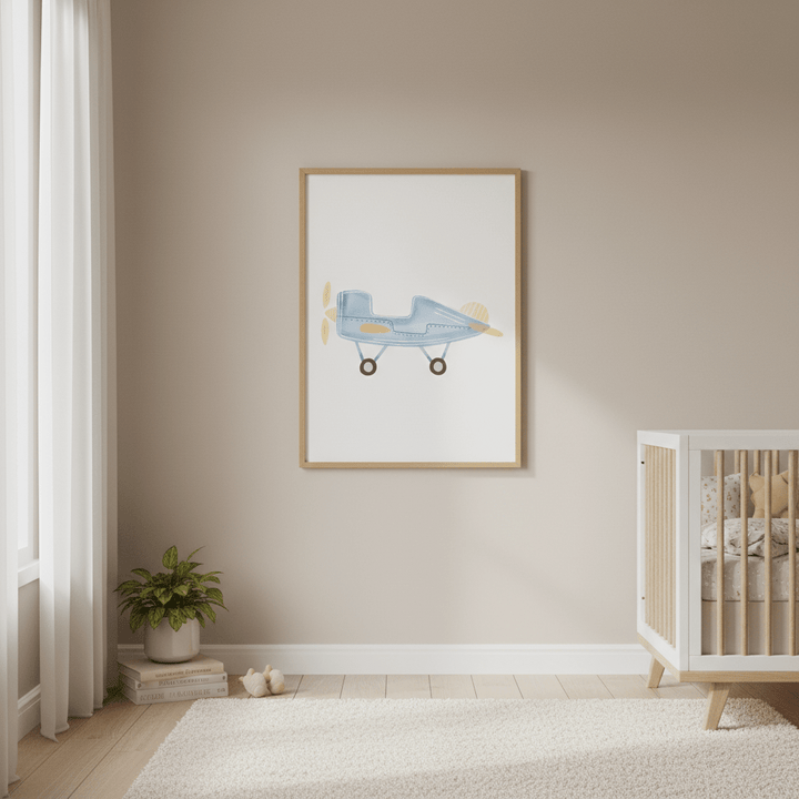 Airplane by Menina Lisboa wall - art - picture - poster