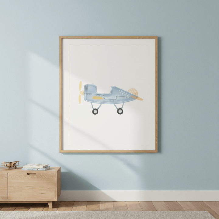 Airplane by Menina Lisboa wall - art - picture - poster