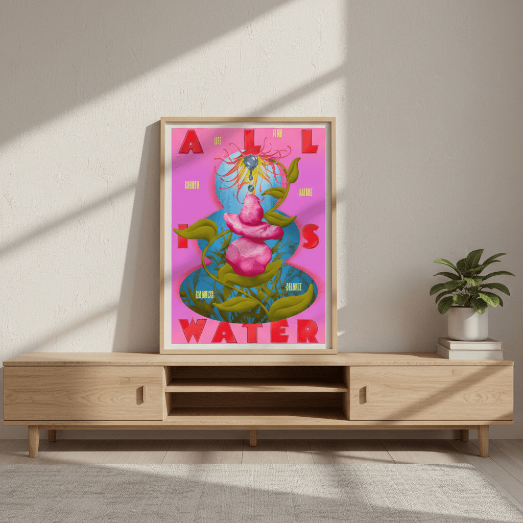 All is Water by Itamar Makover wall - art - picture - poster