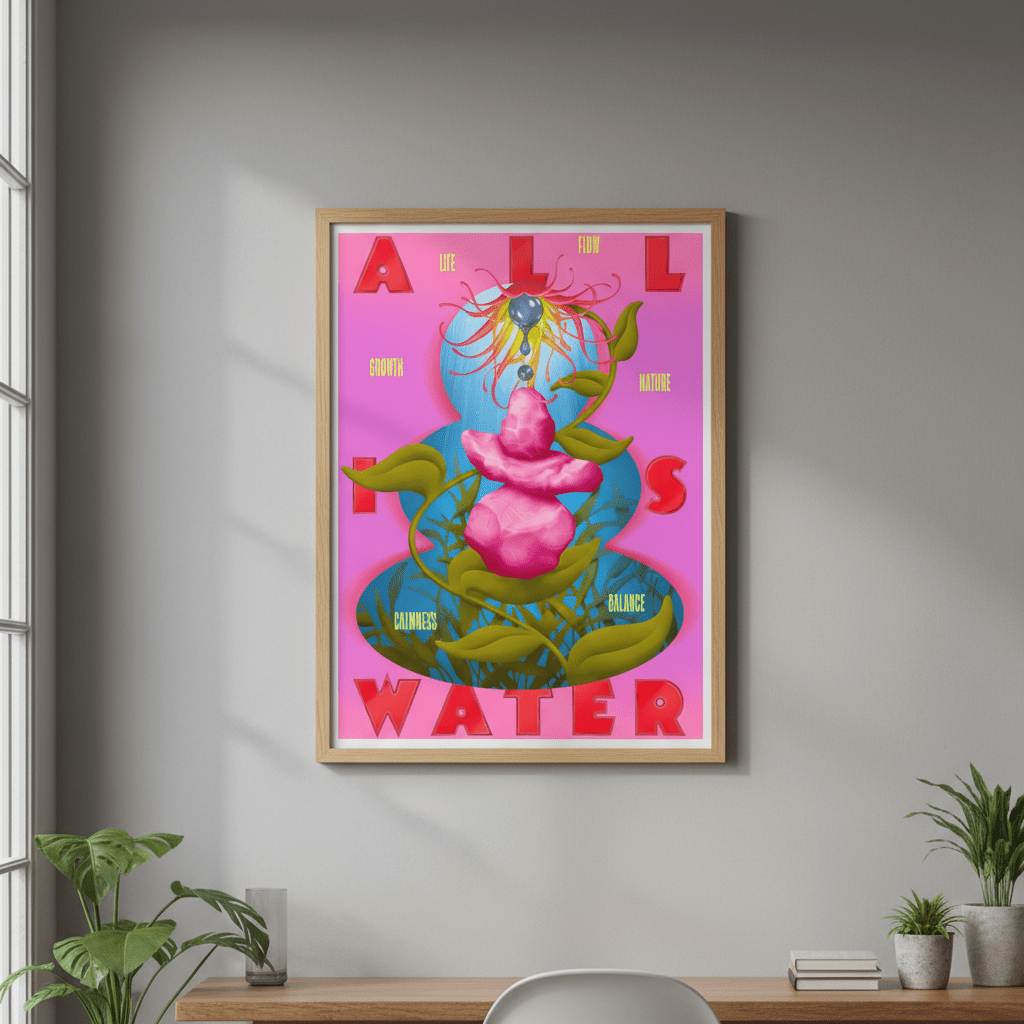 All is Water by Itamar Makover wall - art - picture - poster