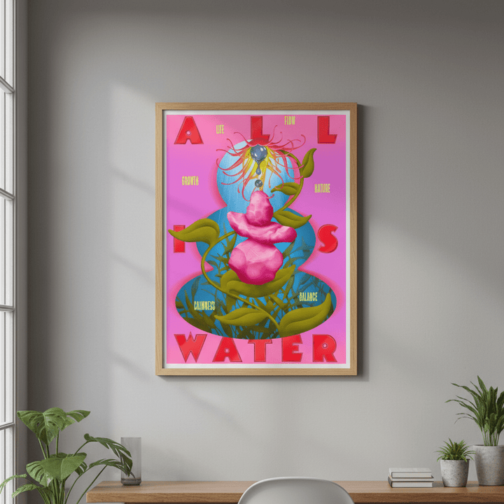 All is Water by Itamar Makover wall - art - picture - poster