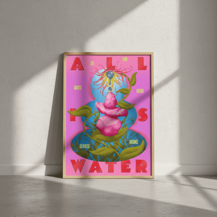 All is Water by Itamar Makover wall - art - picture - poster