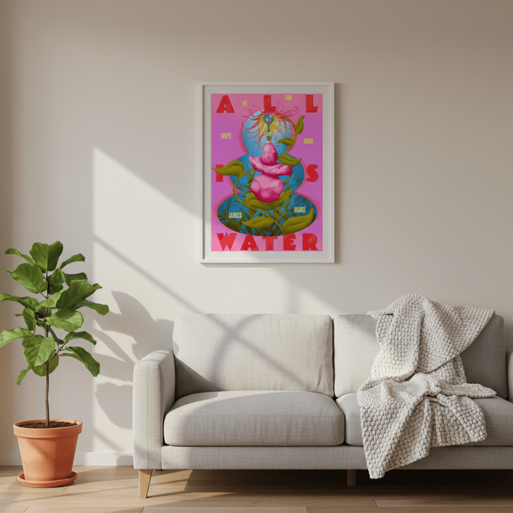 All is Water by Itamar Makover wall - art - picture - poster