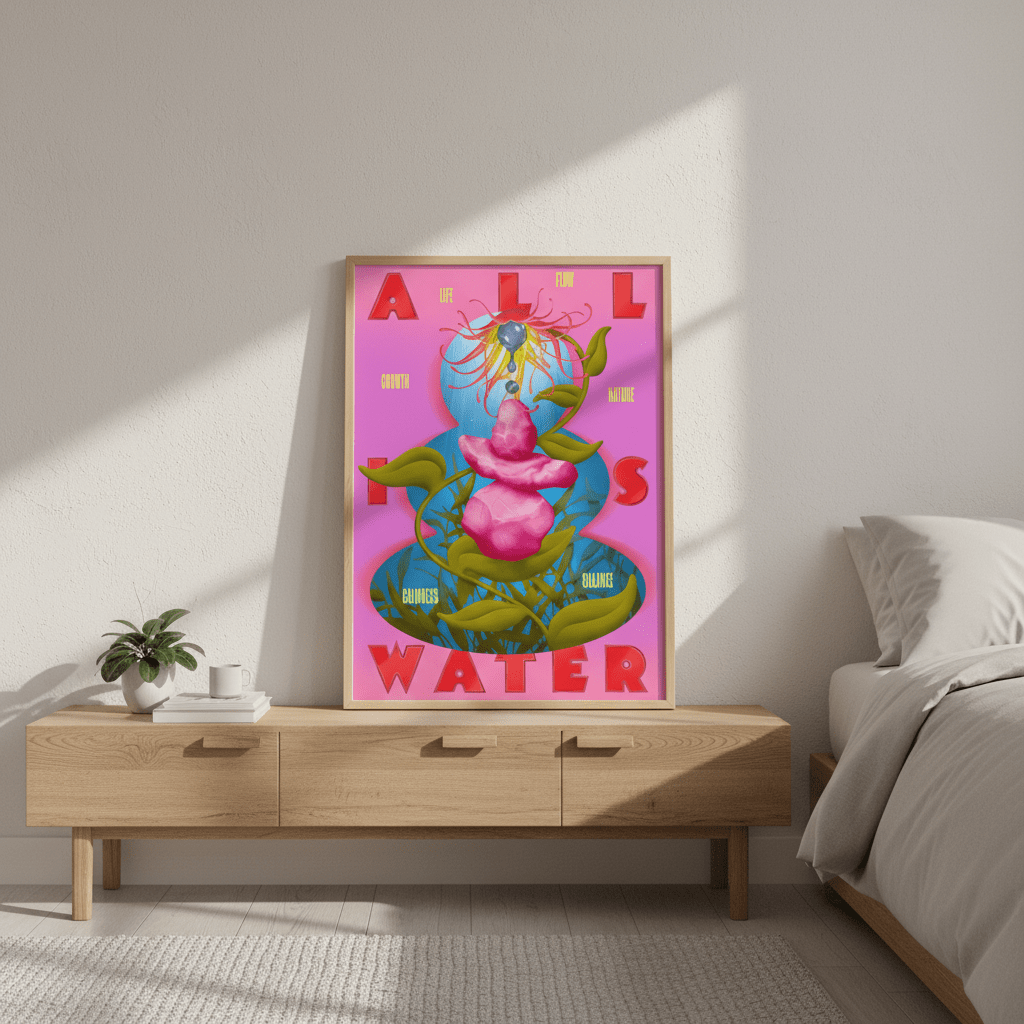 All is Water by Itamar Makover wall - art - picture - poster