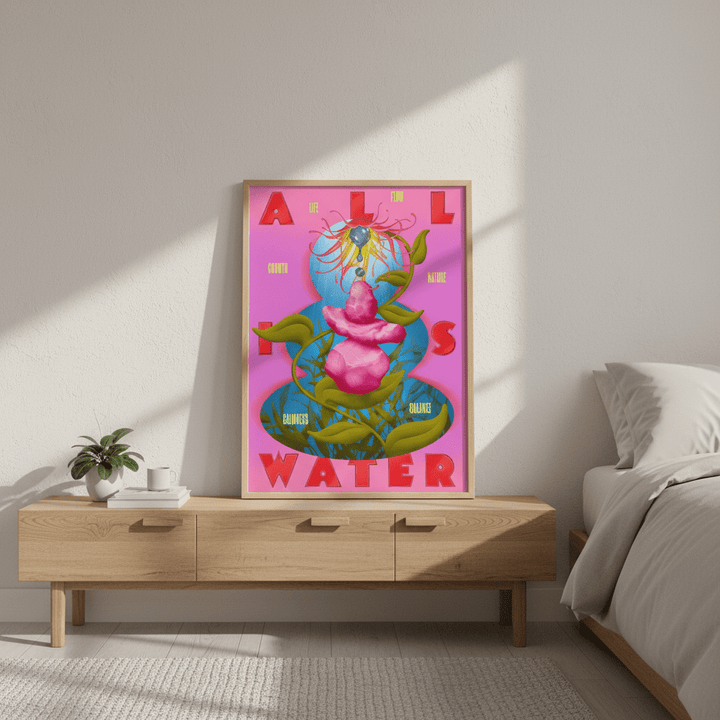 All is Water by Itamar Makover wall - art - picture - poster