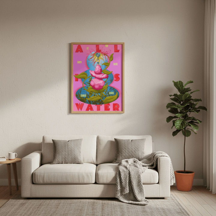 All is Water by Itamar Makover wall - art - picture - poster