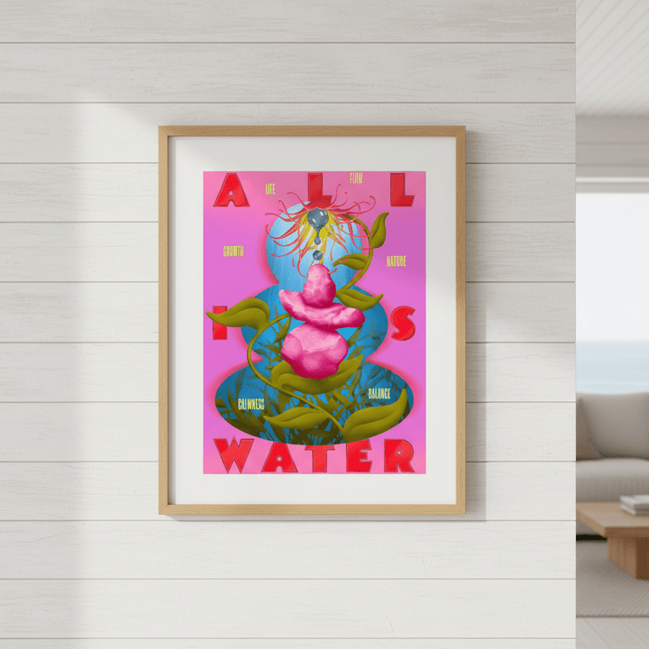 All is Water by Itamar Makover wall - art - picture - poster