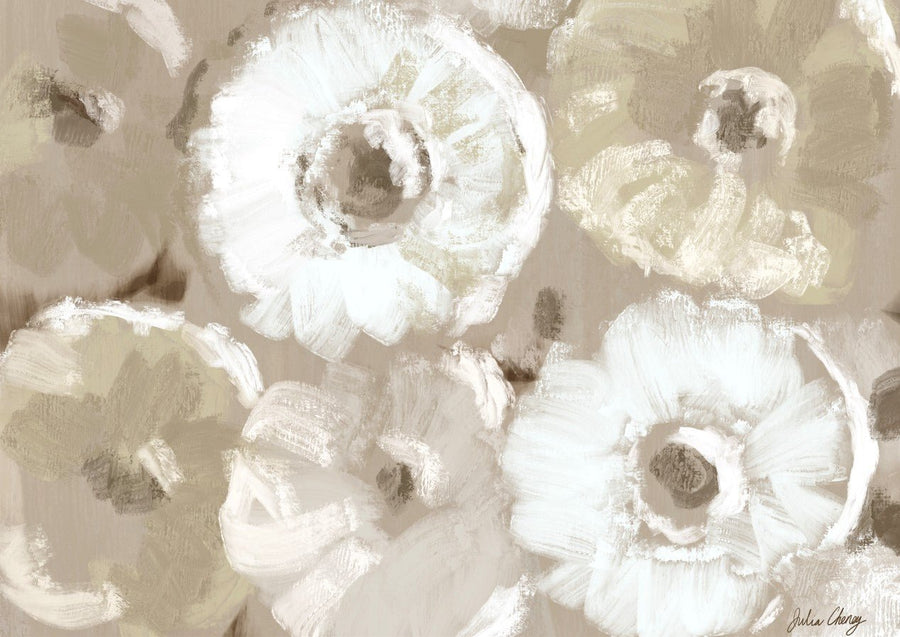 All Over White Flowers by Julia Cheney