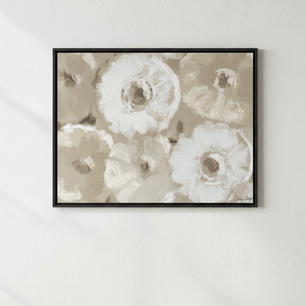 All Over White Flowers by Julia Cheney