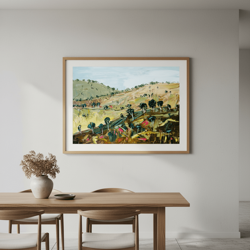 All the Meadows by Angela Hawkey wall - art - picture - poster