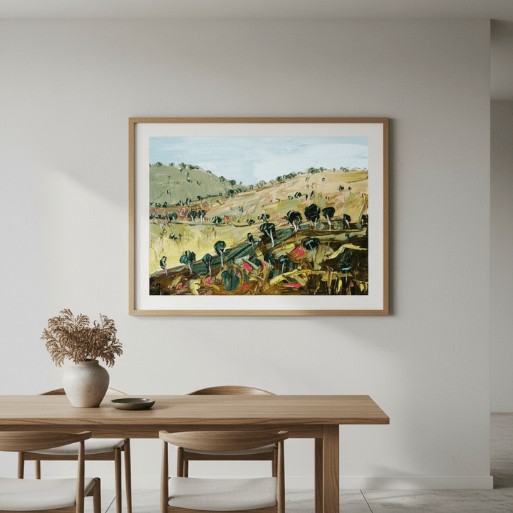 All the Meadows by Angela Hawkey wall - art - picture - poster