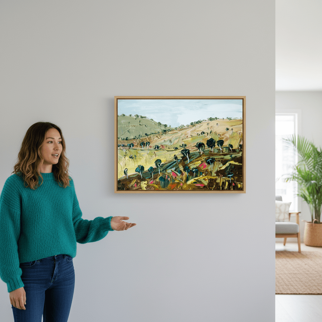 All the Meadows by Angela Hawkey wall - art - picture - poster