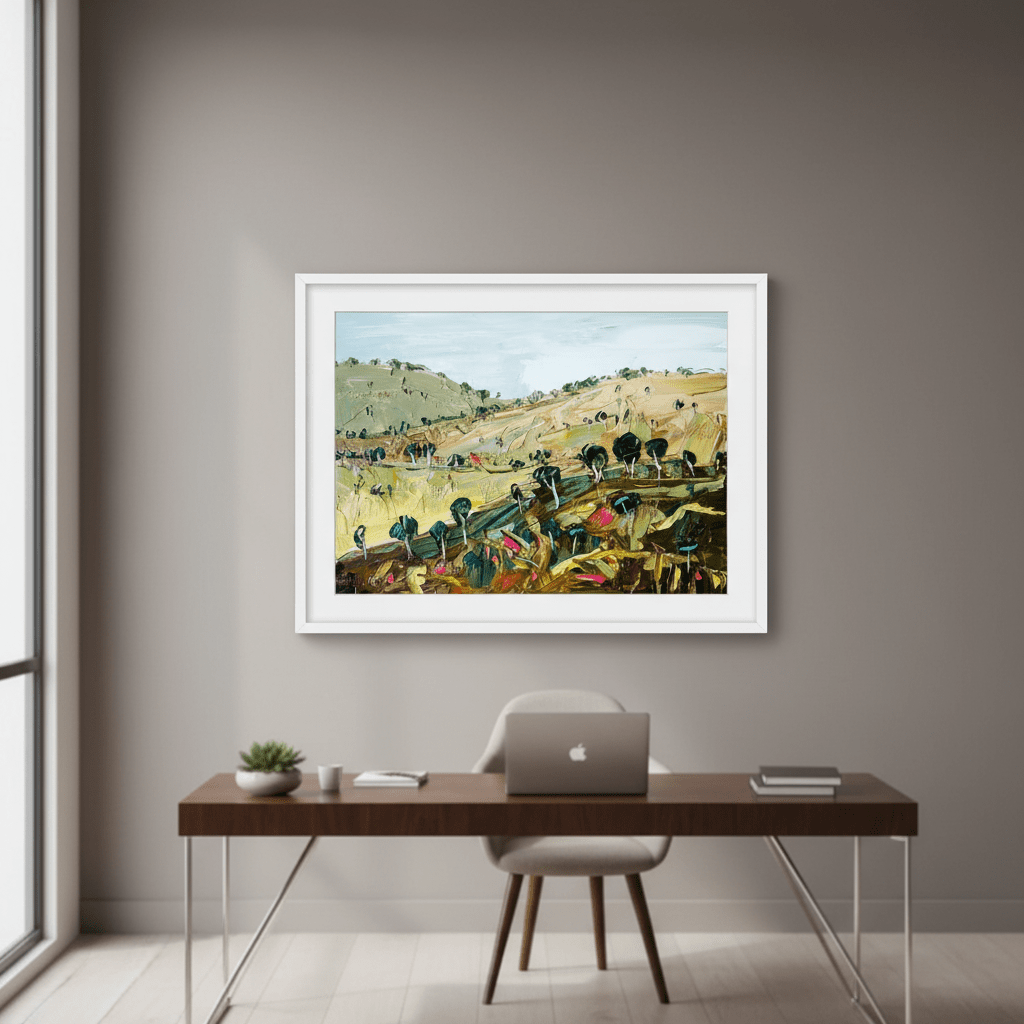 All the Meadows by Angela Hawkey wall - art - picture - poster