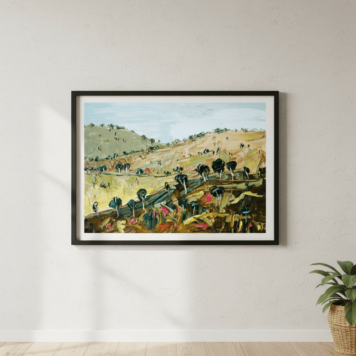 All the Meadows by Angela Hawkey wall - art - picture - poster