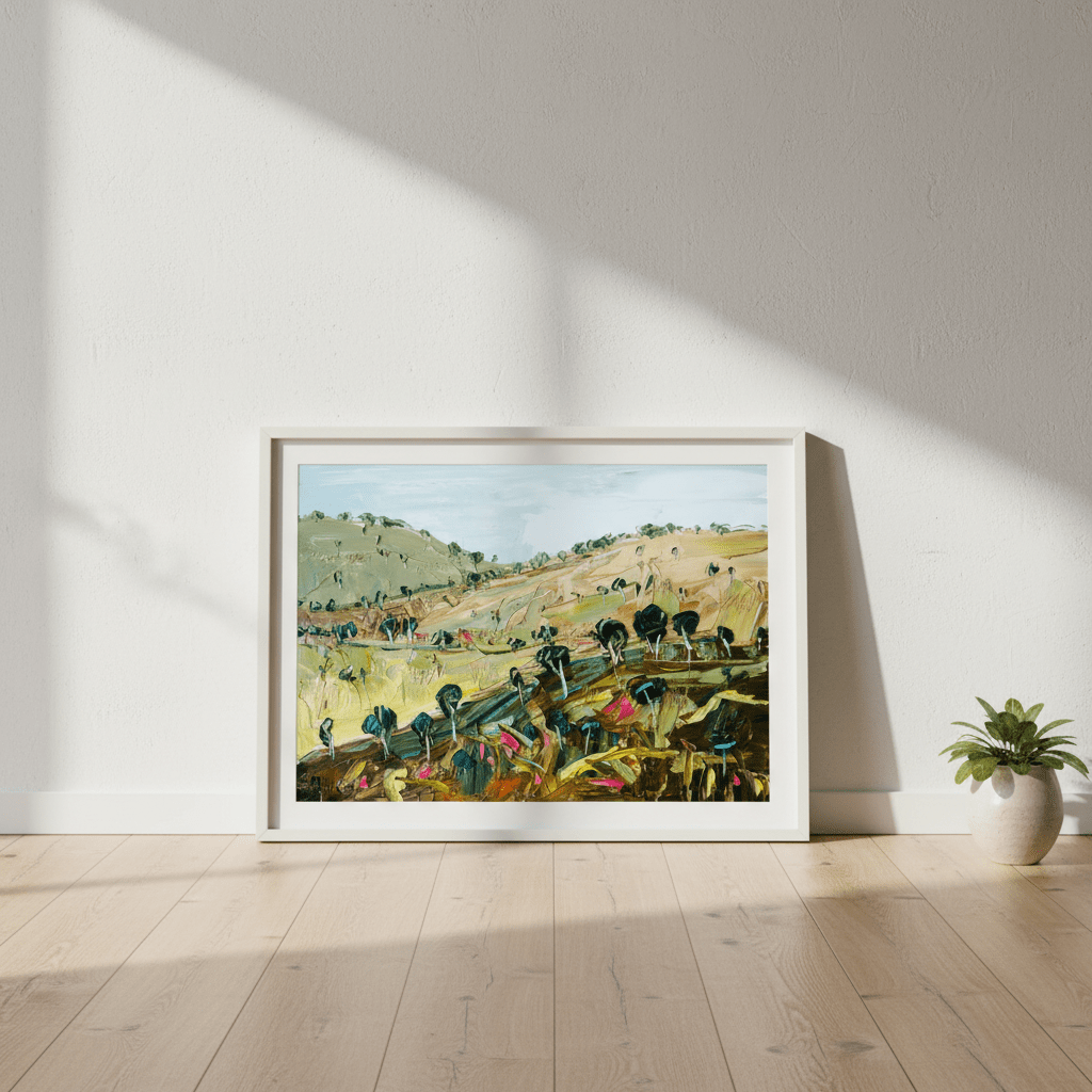 All the Meadows by Angela Hawkey wall - art - picture - poster