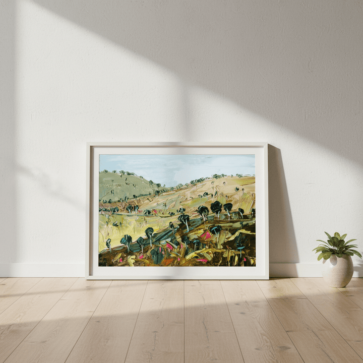 All the Meadows by Angela Hawkey wall - art - picture - poster