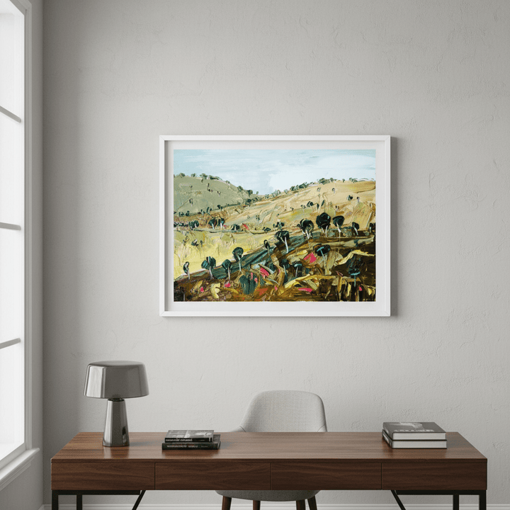 All the Meadows by Angela Hawkey wall - art - picture - poster