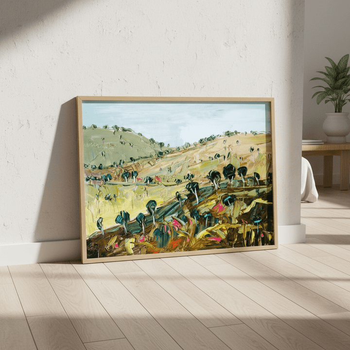 All the Meadows by Angela Hawkey wall - art - picture - poster