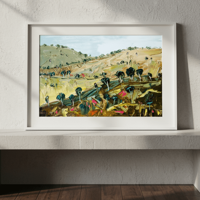 All the Meadows by Angela Hawkey wall - art - picture - poster