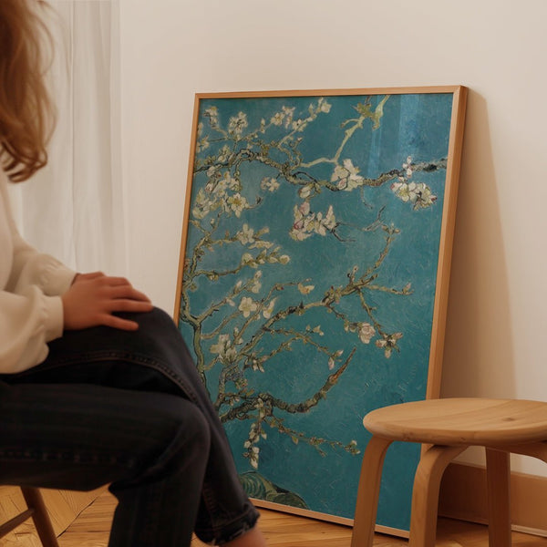 Almond Blossoms III Wall Art by Vincent van Gogh