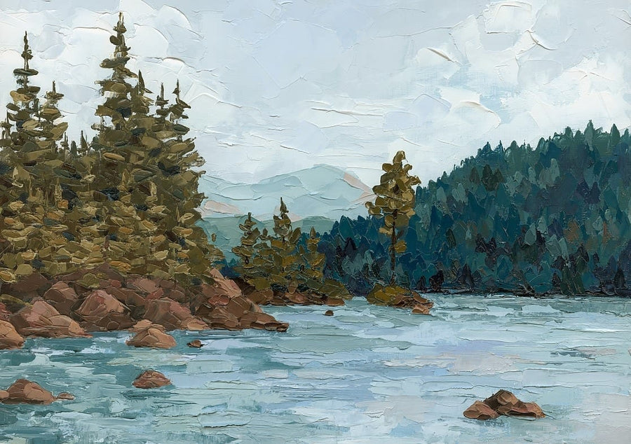 Alpine Lake By Hannah Weisner