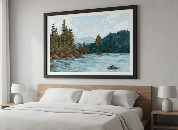 Alpine Lake By Hannah Weisner