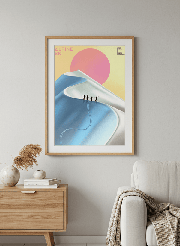 Alpine Ski By Mark Harrison