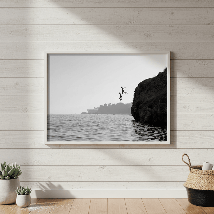 Amalfi Cliff Diving wall - art - picture - poster
