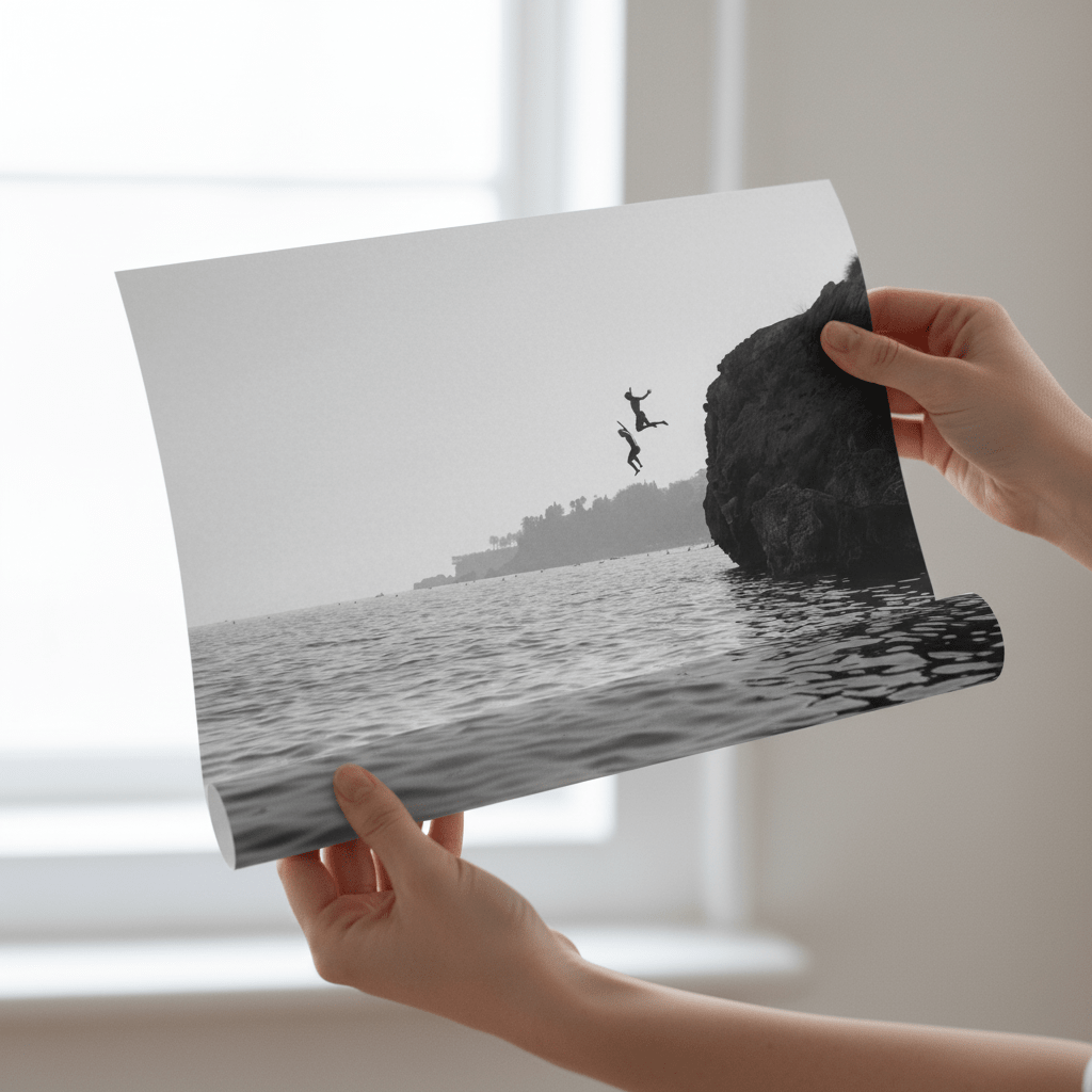 Amalfi Cliff Diving wall - art - picture - poster