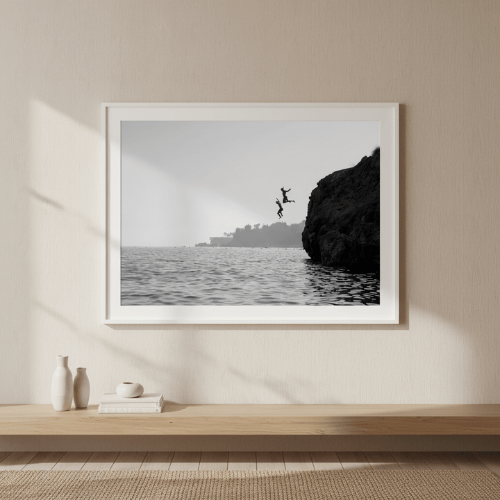 Amalfi Cliff Diving wall - art - picture - poster