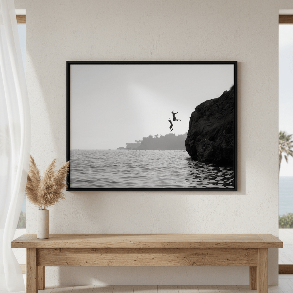 Amalfi Cliff Diving wall - art - picture - poster