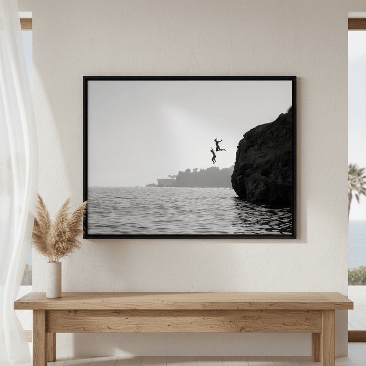 Amalfi Cliff Diving wall - art - picture - poster
