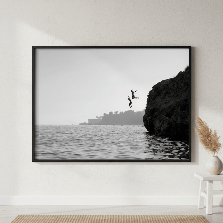 Amalfi Cliff Diving wall - art - picture - poster