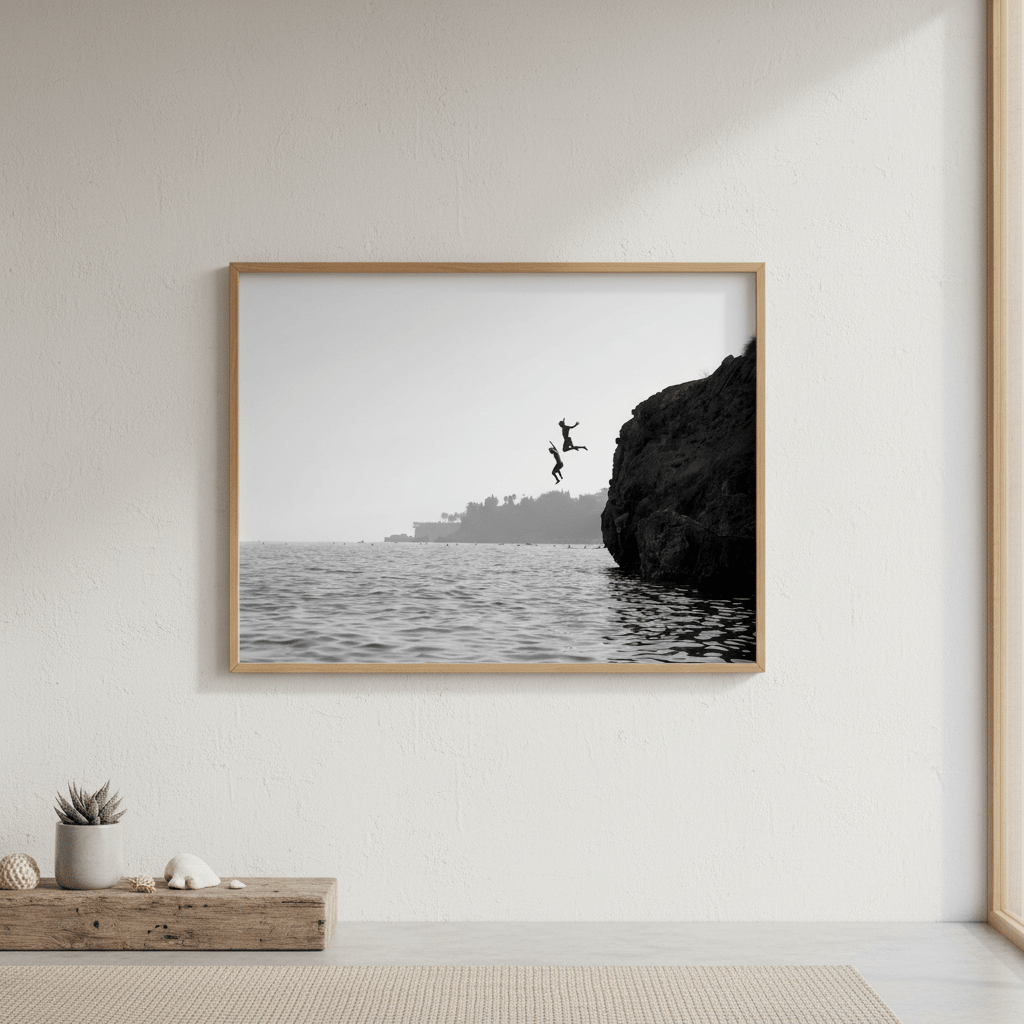 Amalfi Cliff Diving wall - art - picture - poster