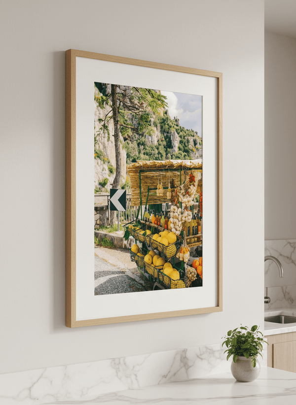 Amalfi Coast Drive XV  By Bethany Young