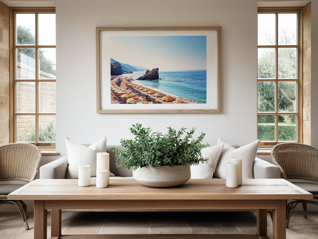 Amalfi Coast Italy Mediterranean Landscape II Wall Art - Style My Wall