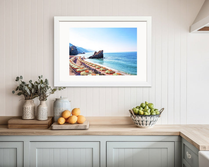 Amalfi Coast Italy Mediterranean Landscape II Wall Art - Style My Wall